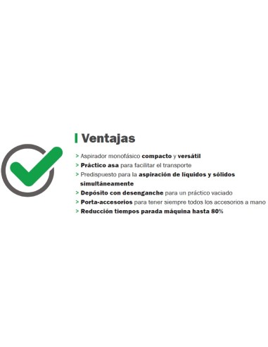 RGS Aspirador Industrial Monofasico...