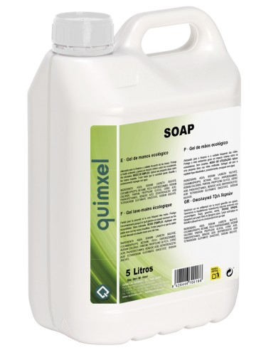 SOAP Gel de Manos Ecolabel Garrafa 5L.