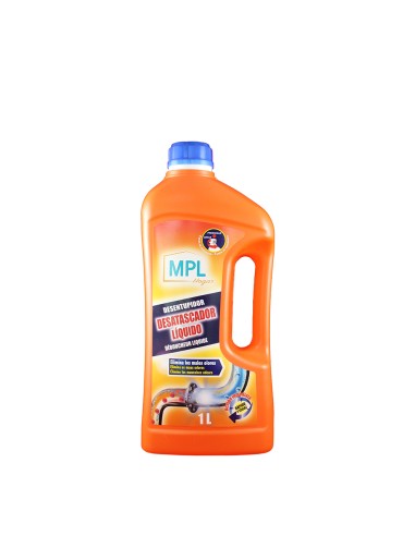 MPL Desatascador Líquido Botella 1L.