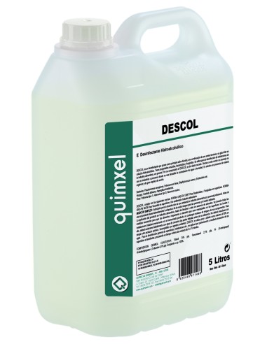 DESCOL Desinfectante Hidroalcohólico Garrafa 5L.