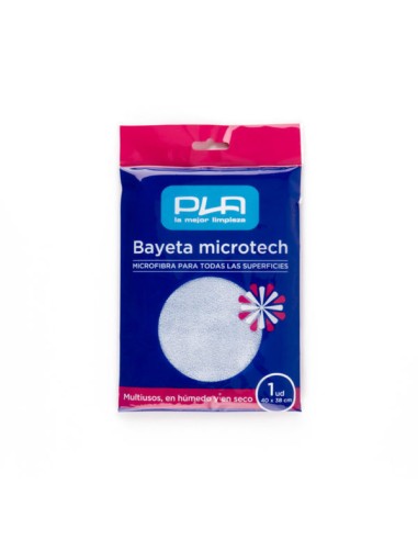 PLA Bayeta Microfibra Microtech Rojo 12670
