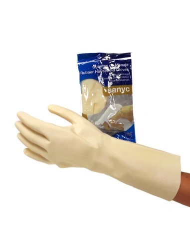 SANYC Guantes Satinados Talla Grande
