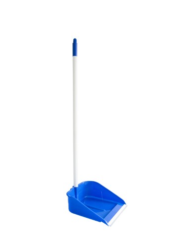 PLA Recogedor con Palo+Goma Azul 01314