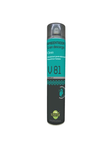 VINFER Ambientador Spray Gran Descarga Deluxe 750C