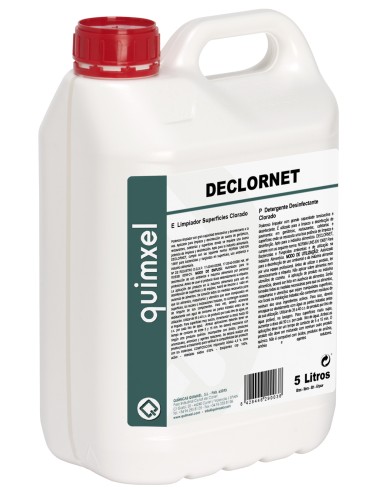 DECLORNET Limpiador Clorado Desinfectante HA 5L.