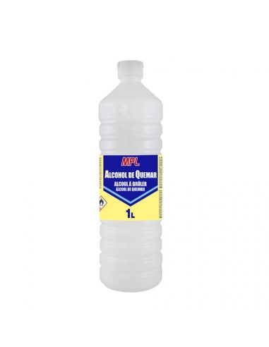 MPL Alcohol de Quemar Botella 1L.
