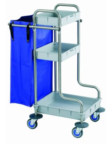 Carro Limpieza Mod.570/2B Inox