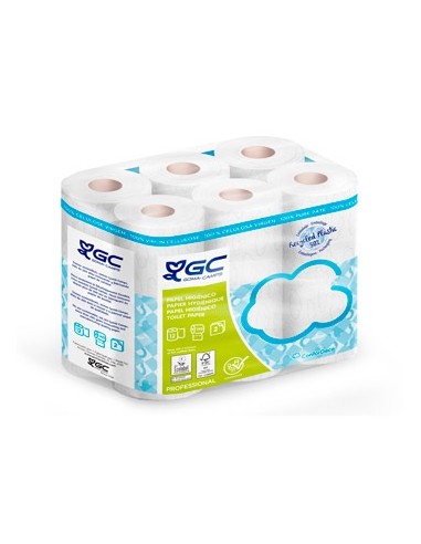 Pack 12 Rollos Higiénico Doméstico STD