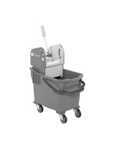 CARRO FREGADO 1 CUBO 25L +...