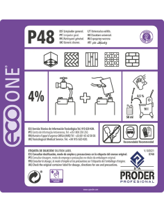 ECO ONE P48 Etiqueta...