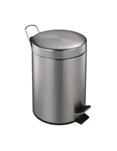 PAPELERA INOX SATINADA TAPA...