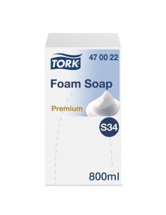 TORK JABON ESPUMA 800ML S34...