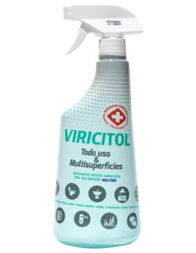 VIRICITOL Viricida Desinfectante Neutro Pulv 750ML